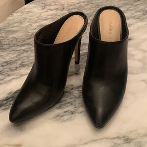 Pure Navy Mule Stiletto Heels - Size 7.5